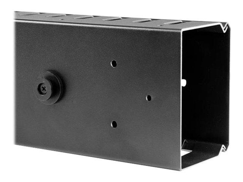 StarTech.com Vertical Cable Organizer with Finger Ducts - 0U - 6 ft. - cable organizer - 40U