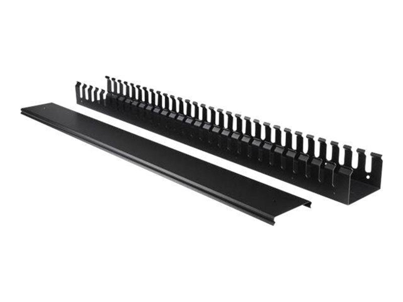 StarTech.com Vertical Cable Organizer with Finger Ducts - 0U - 6 ft. - cable organizer - 40U