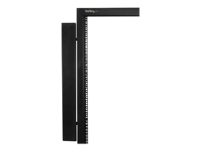 StarTech.com Vertical Cable Organizer with Finger Ducts - 0U - 6 ft. - cable organizer - 40U