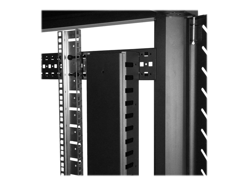 StarTech.com Vertical Cable Organizer with Finger Ducts - 0U - 6 ft. - cable organizer - 40U
