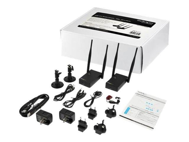 StarTech.com Wireless HDMI Transmitter and Receiver Kit - 656 ft. - 1080p - wireless video/audio extender