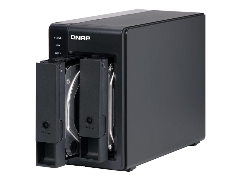 QNAP TR-002 2-Bay USB Type-C Direct Attached Storage with Hardware RAID