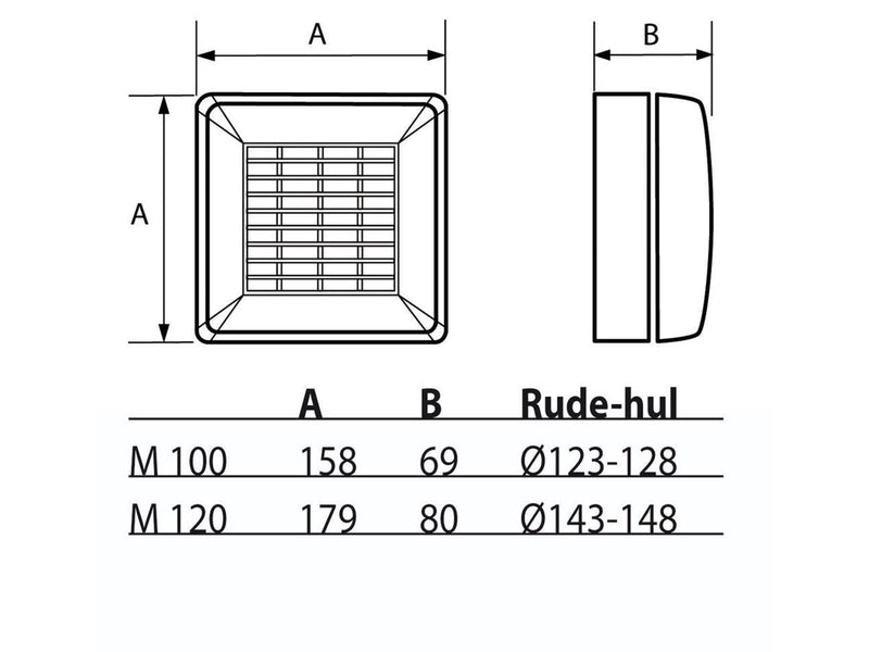 THERMEX Windowmountingkit for punto 100/4