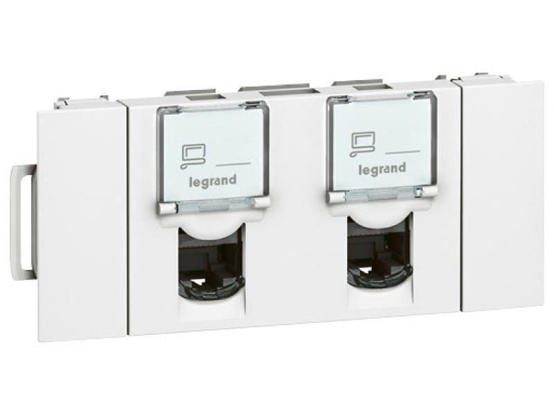 Legrand Rj45x2 c6 ftp clip mosaic skt