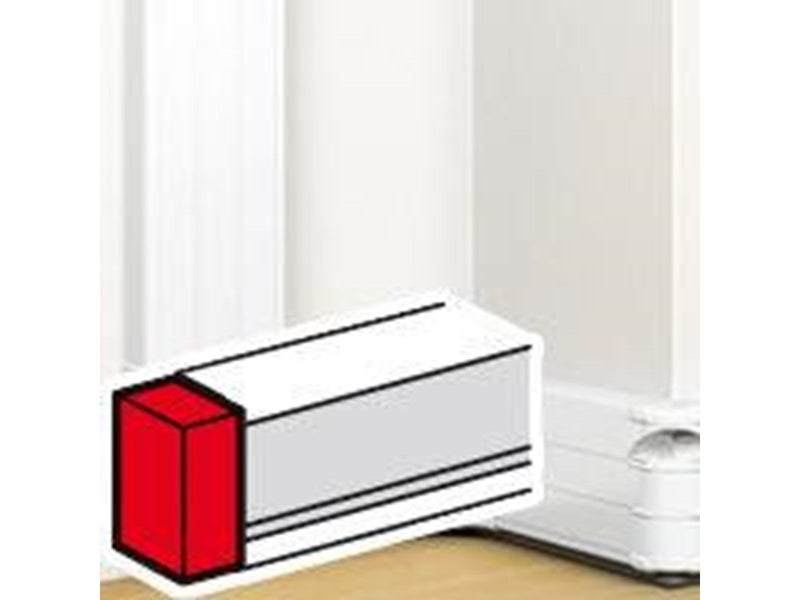 Legrand End cap trk mosaic 50x180