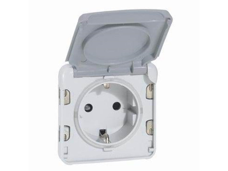 Legrand Socket outlet plexo ip 55 - german std - 2p+e automatic term