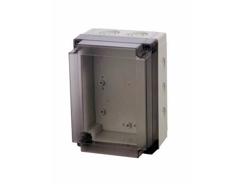 FIBOX Enclosure pc metric smoked transparent cover pcm 150/125 t