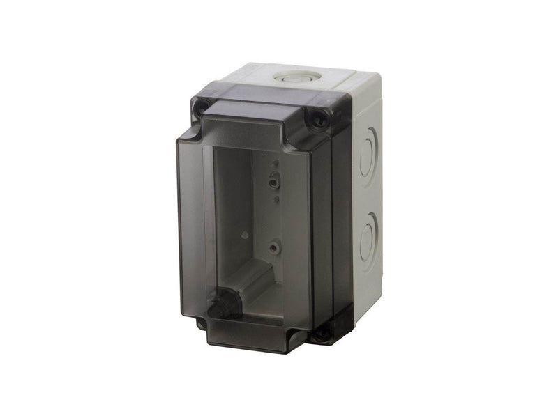 FIBOX Enclosure pc metric smoked transparent cover pcm 100/125 t