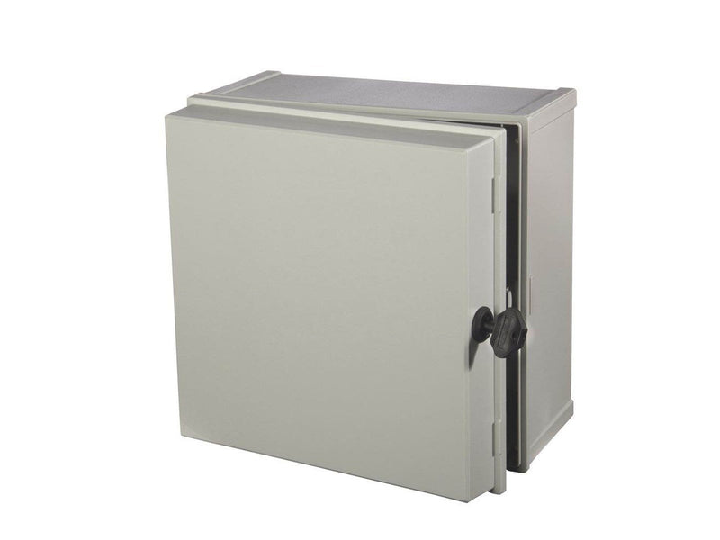 FIBOX Cabinet with grey door double bit lock 3mm cab pc 303018 g