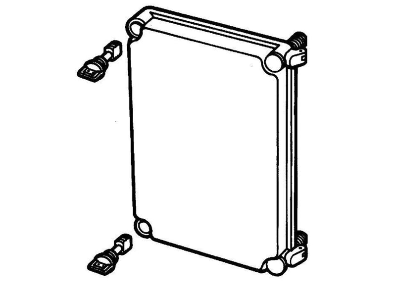 FIBOX Hinged cover pc ekp 30-t-2fsh