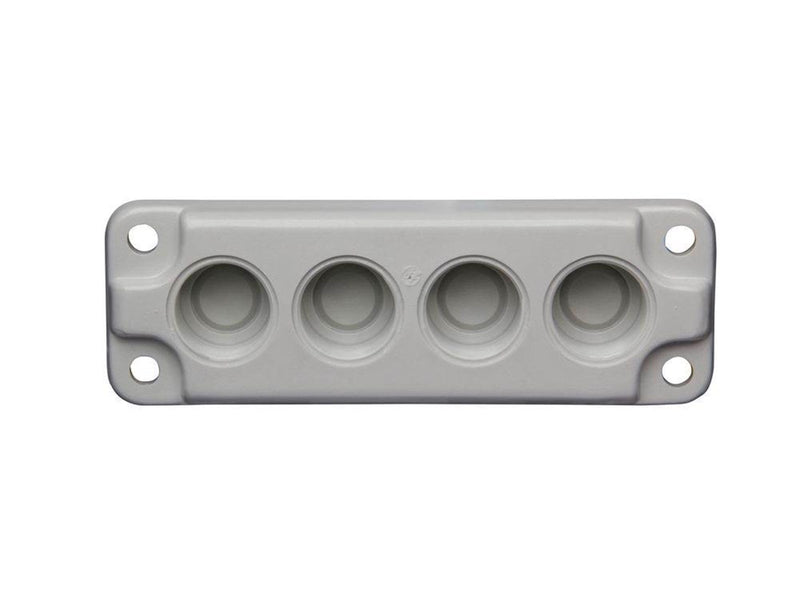 FIBOX Mb10149-pm / oezxb 2 cable gland plate set complete.
