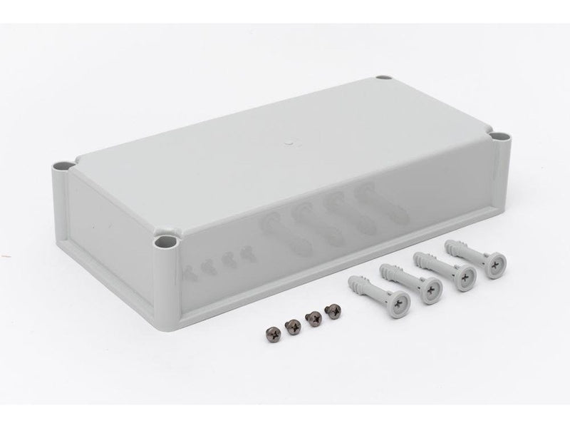 FIBOX Cover ekm80-g grey 380x190x80