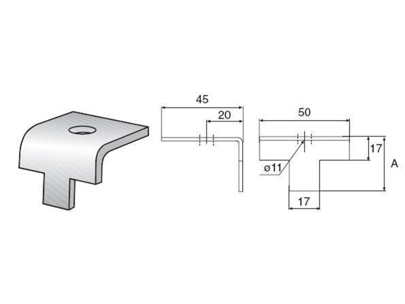 Wibe Beam clamp 5bk-30 hdg