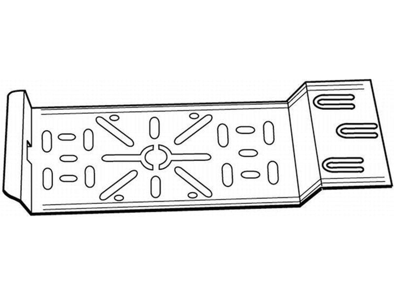 Wibe Junction box plate 35p pre-galvanized