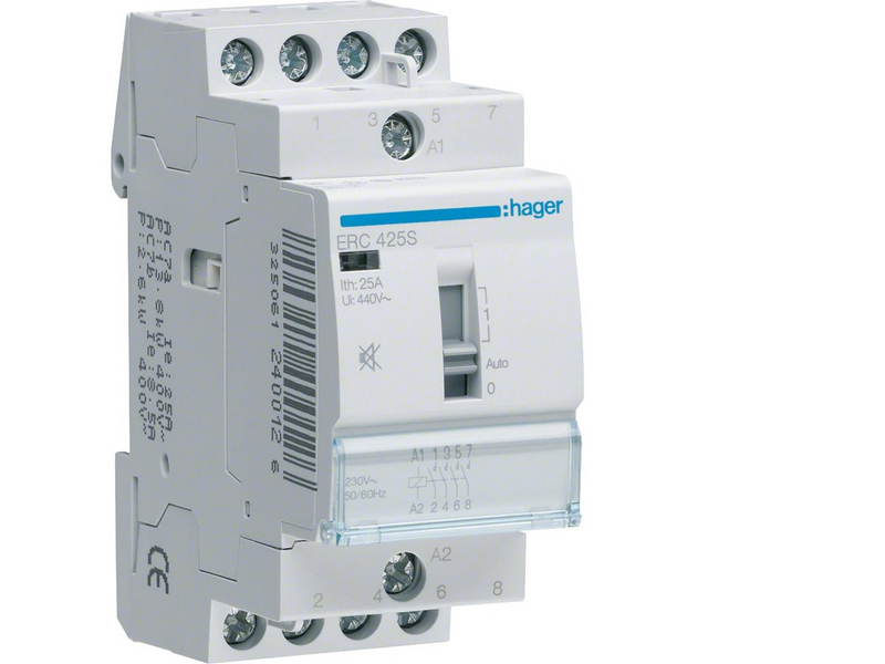 Hager Humfree contactor 40a 4no 230v 3m