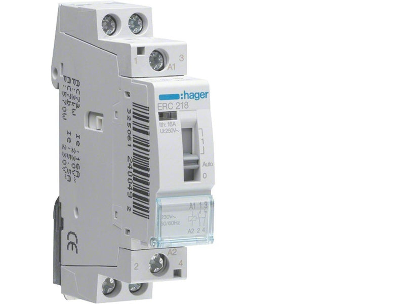 Hager Relay 16a 1no+1nc 12v~50hz