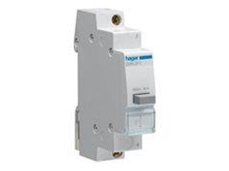 Hager Impulse 1no pushbutton 16a 250v