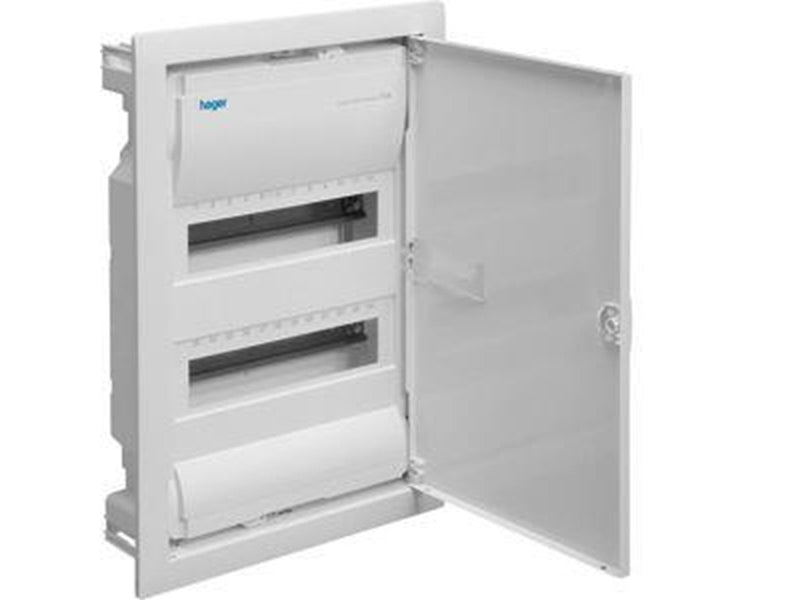 Hager Dis enclosure flush mounted 2row 24m vu24dkn