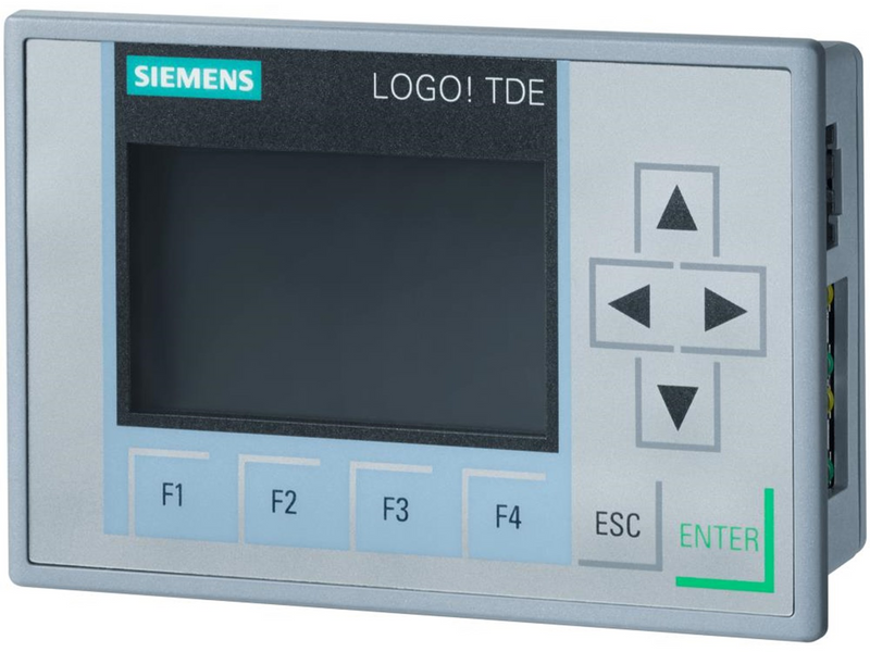 Siemens Logo! td text display 6-line 3 background colors 2 ethernet ports.