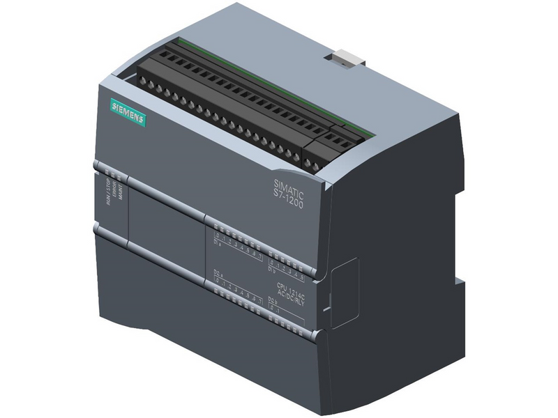 Siemens Cpu 1214c dc/dc/dc 14di/10do/2ai 6es7214-1ag40-0xb0