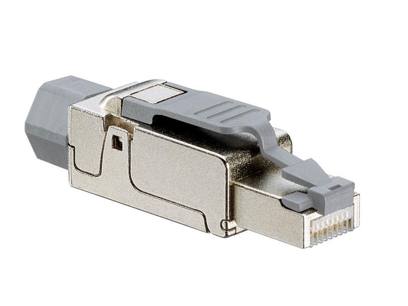 Leviton Cat 6a universal tool free plug