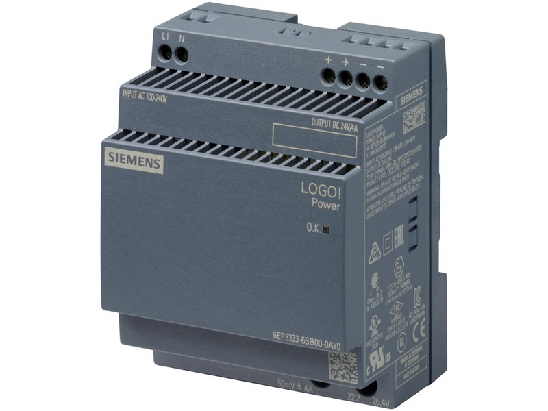 Siemens Logo!power 24 v / 4 a stabilized power supply