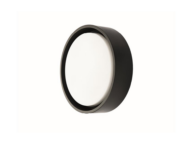 SG Armaturen Frame round black led 3000k