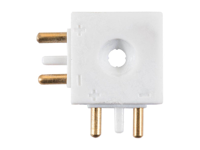 SG Armaturen Slimline l-connector mat white