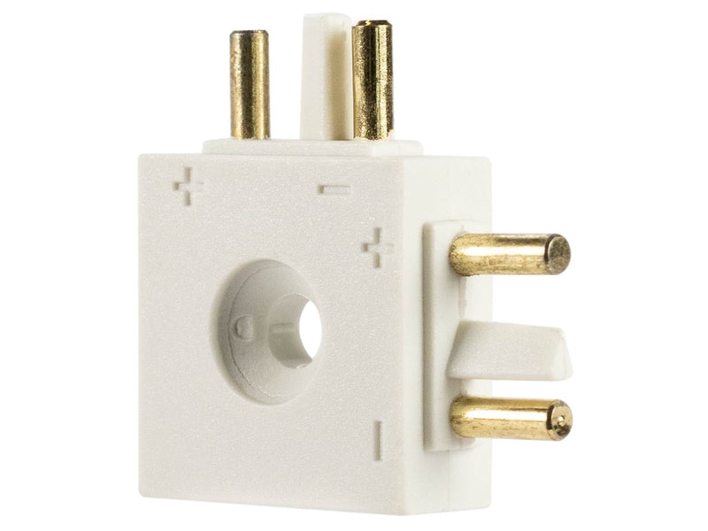 SG Armaturen Slimline l-connector mat white
