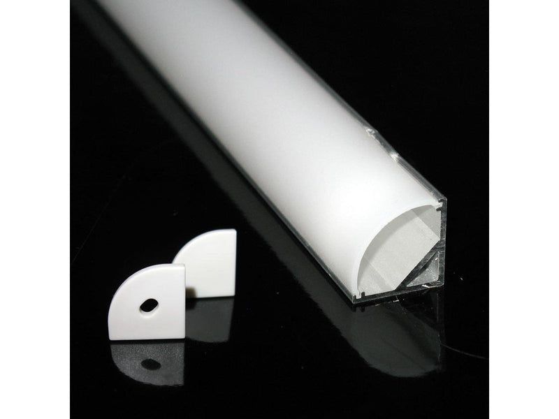 DEVELTRON Alu profil 2 with opal cover - 2.5 m