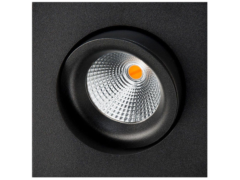 SG Armaturen Junistar square isosafe dimtowarm sort 7w