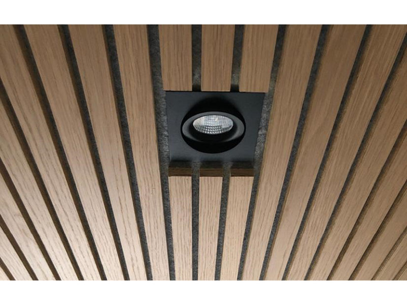 SG Armaturen Junistar square isosafe dimtowarm sort 7w