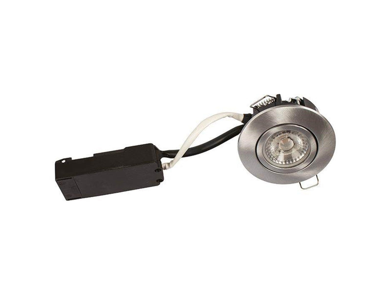 Scan Products Luna lp 230v dimmable flicker free 6.2w 3000k cri95 ip44 bru