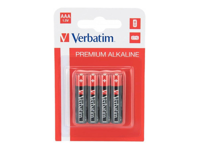 Verbatim battery 4 x AAA type Alkaline