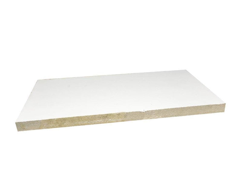 Scandi Supply Firefree b744 brandplade hvid 1 sidet 1200x600x50 mm glat