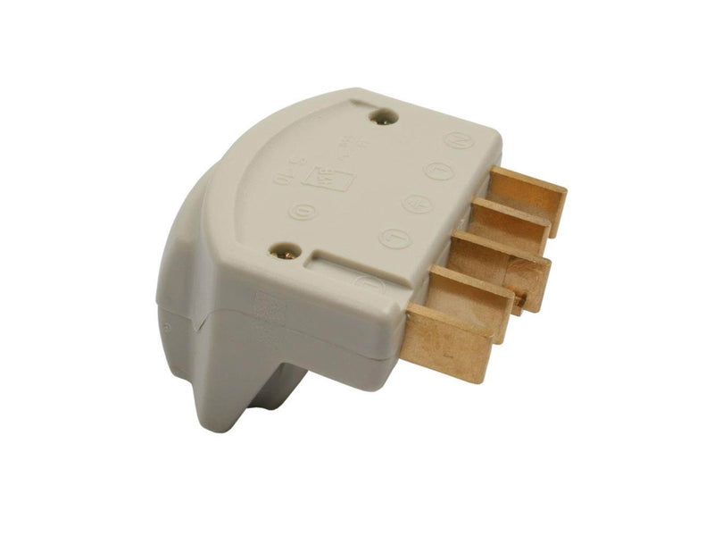 Elworks Plug s10 440v 3p+n+e angle grey