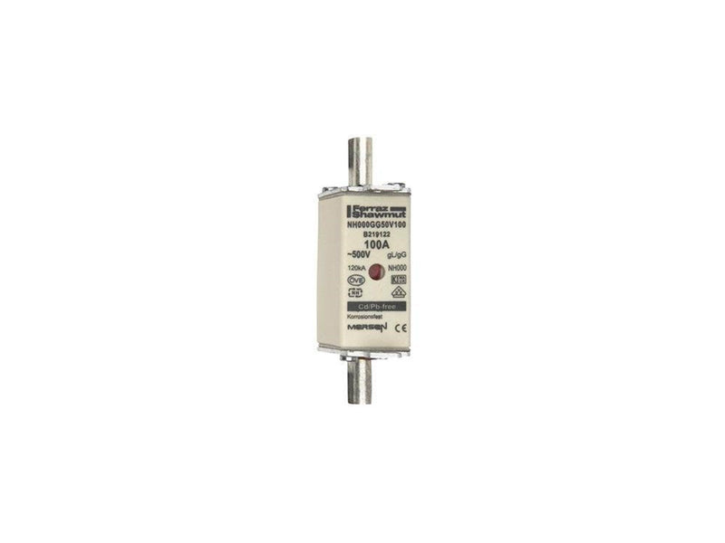 MERSEN Fuse nh000 100a gl/gg 500v