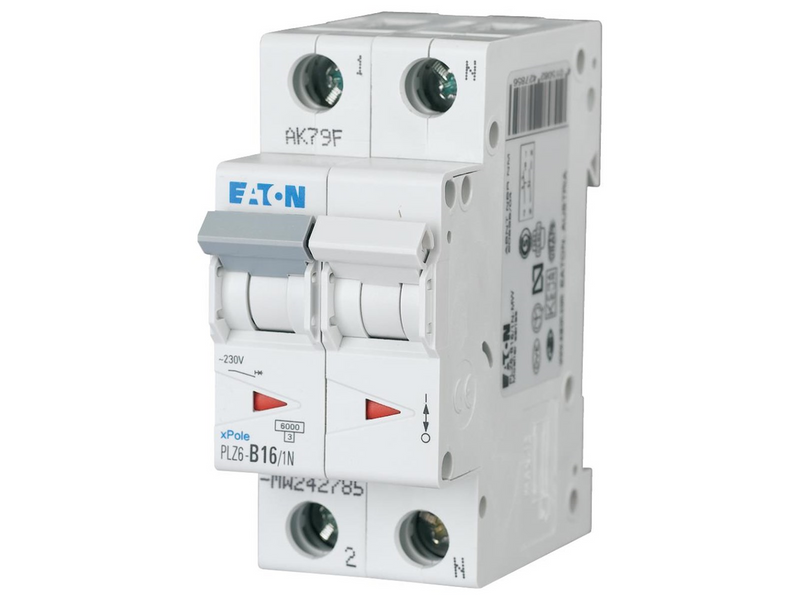 Eaton Plz6-c16/1n-mw - miniature circuit breaker mcb