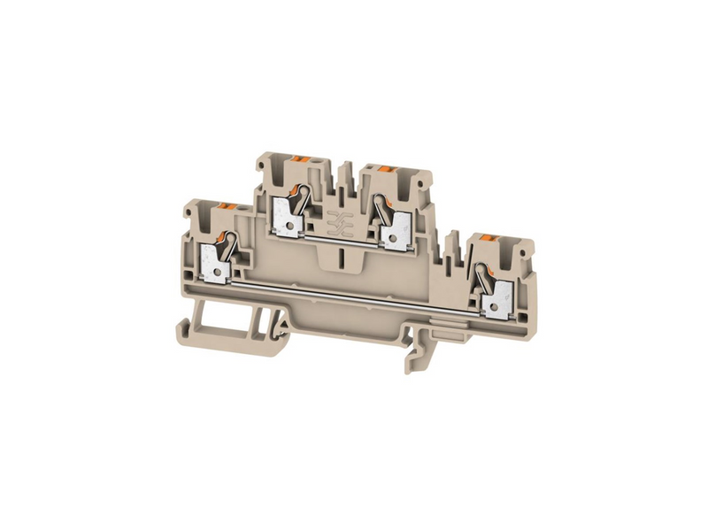Weidmuller Feed-through terminal a2t 2.5 dark beige