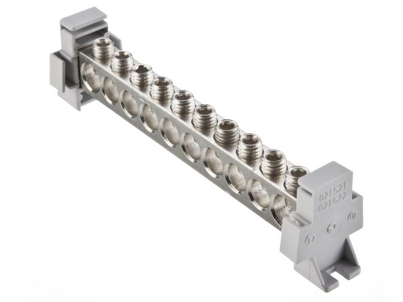 Ouneva Potential equalizer busbar 2xal/cu 6-70 + 8xal/cu 6-50 mm2