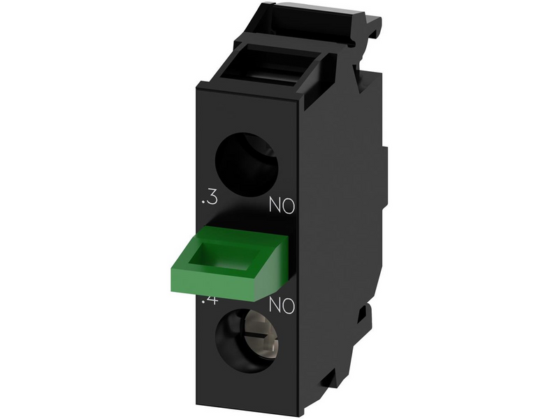 Siemens Contact module with 1 contact element 1 no screw  3su1400