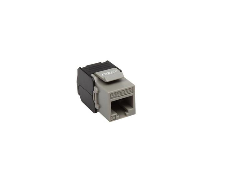 BKT ELEKTRONIK Module key-stone dr@kom rj45 unshielded. cat5e tool-fre