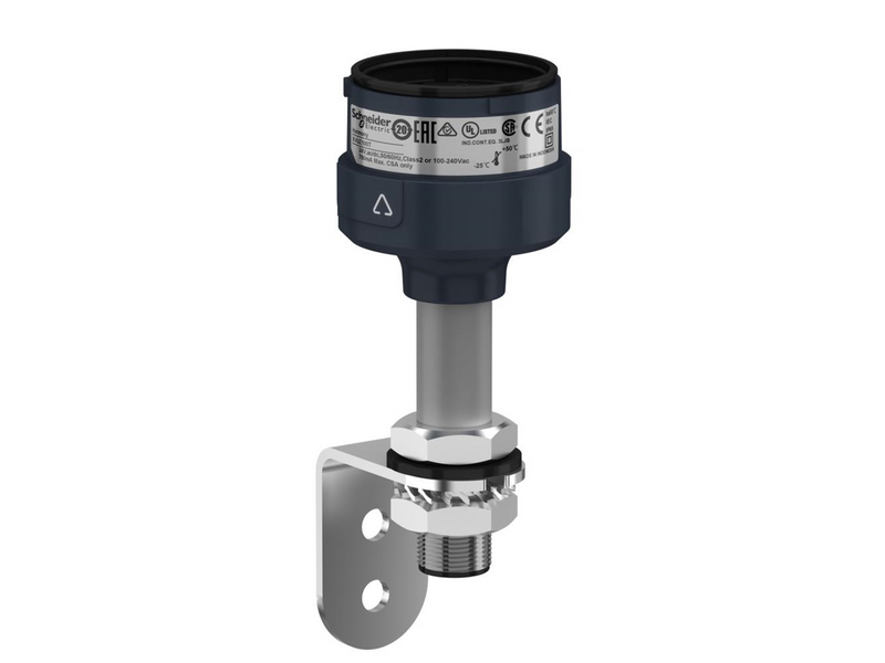 Schneider Electric Xvu-tower light ø60 l-bracket with 100 mm tube black