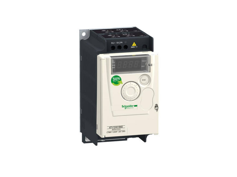 Schneider Electric Atv12 0.37kw 240v 1ph heatsink tb