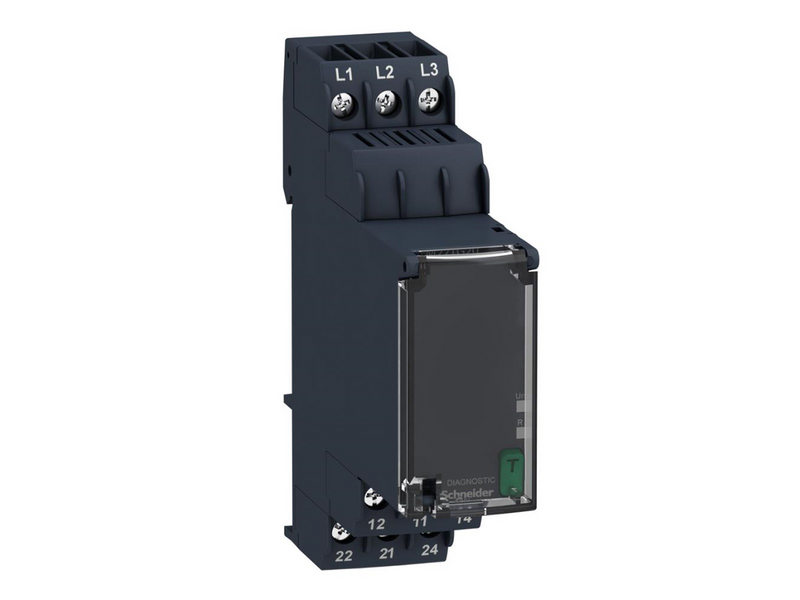 Schneider Electric Zelio control relay for 3-phase detection of phase-loss and