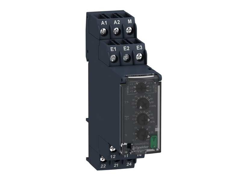Schneider Electric Zelio control relay for undercurrent or overcurrent detectio