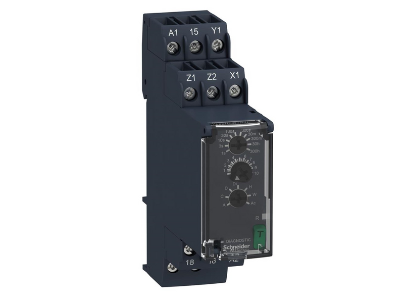 Schneider Electric Timer multifunction 1s-300h 1 c/o 8a 24-240v