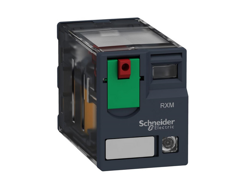 Schneider Electric Plug-in relay 6a 4c/o with led 230ac