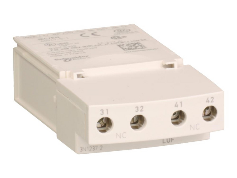 Schneider Electric Aux contact mod 2no       with screw cla