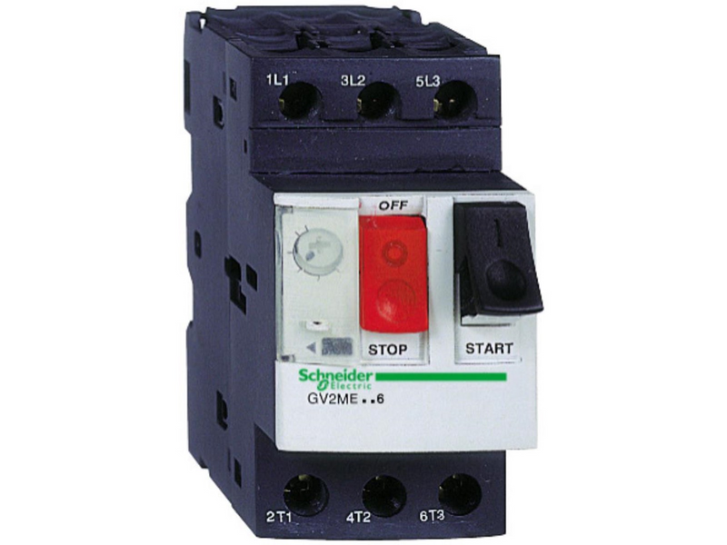 Schneider Electric Tesys gv motor circuit breaker gv2me08 thermal-magnetic 2.